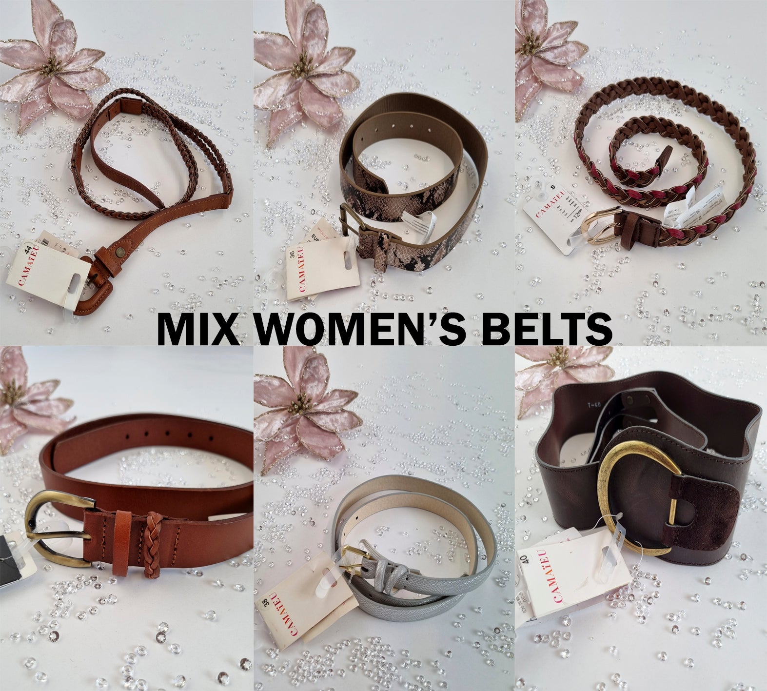 Mix women's belts by Camaieu Mix women's belts by Camaieu